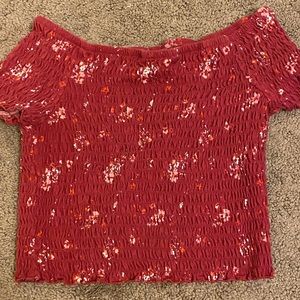 Off the shoulders top